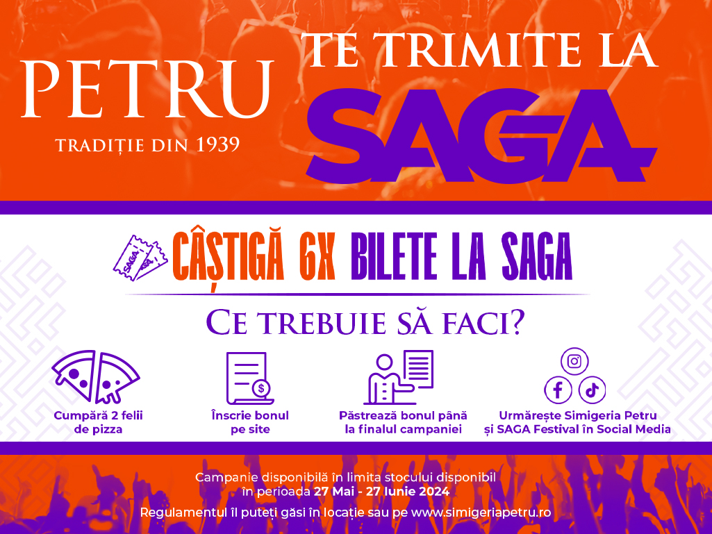 PETRU te trimite la SAGA