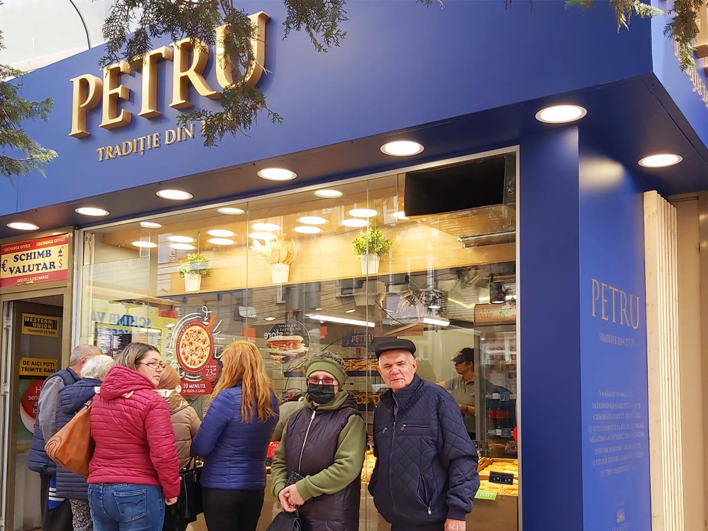 A new Petru Bakery Shop in Bârlad